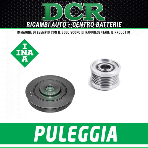 Puleggia alternatore INA 535023010 ALFA FIAT JEEP LANCIA
