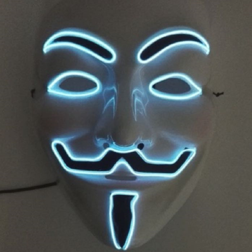 10x Led Maske Anonymer Hacker V Fur Vendetta Kerl Fawkes Halloween Eur 92 99 Picclick De