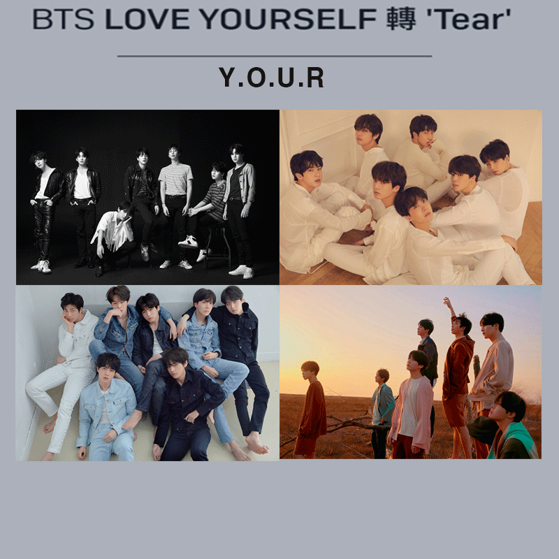 Bts Love Yourself 轉 Tear Cd Photocard Photobook Photocard Poster Option 24 77 Picclick