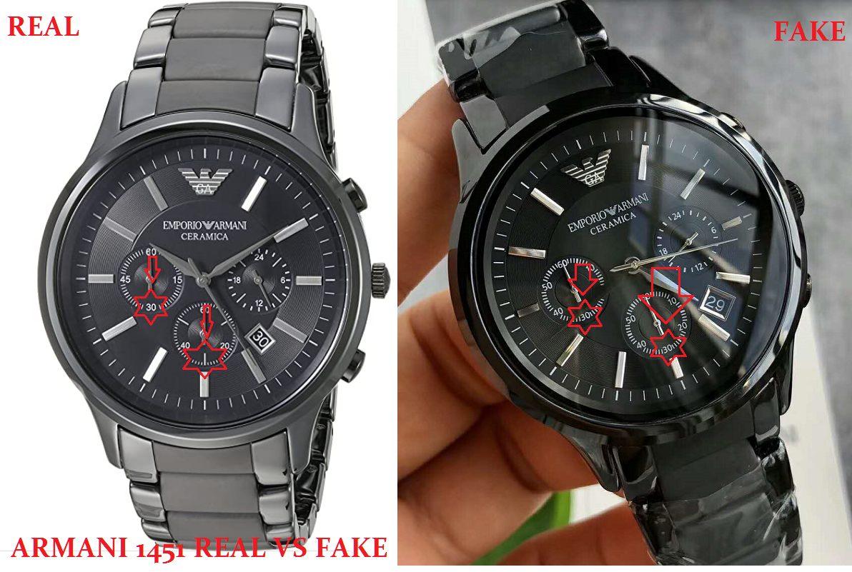 emporio armani ar1400 fake