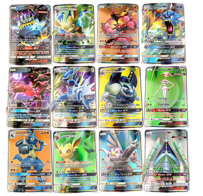 Lot De 100 Cartes Pokemon Ultra Rare Gx Ex Flash Arc En Ciel Neuves Ideal Cadeau Toys Hobbies Pokemon Mixed Card Lots