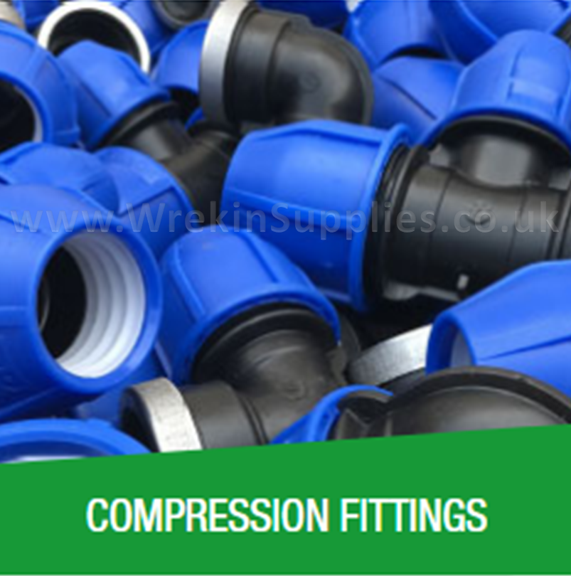 MDPE PLASTIC POLY Pipe Fitting 20mm 25mm 32mm 40mm 50mm 63mm Water Main WRAS £1.00 PicClick UK