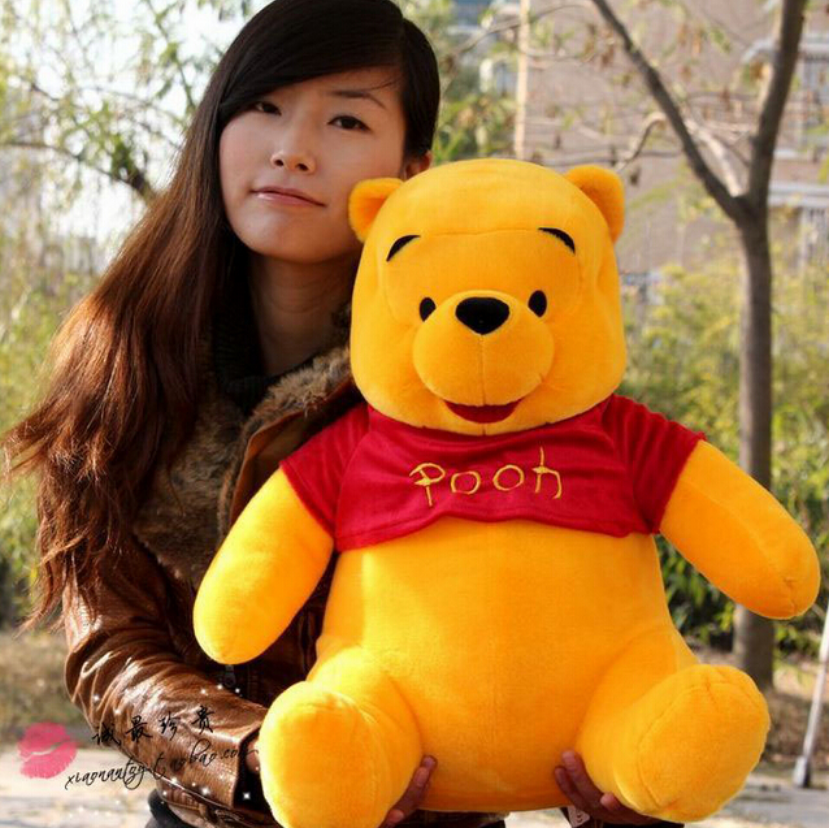 big winnie the pooh bear stuffed animal plush toy Giant doll xmas kid 100cm gift 