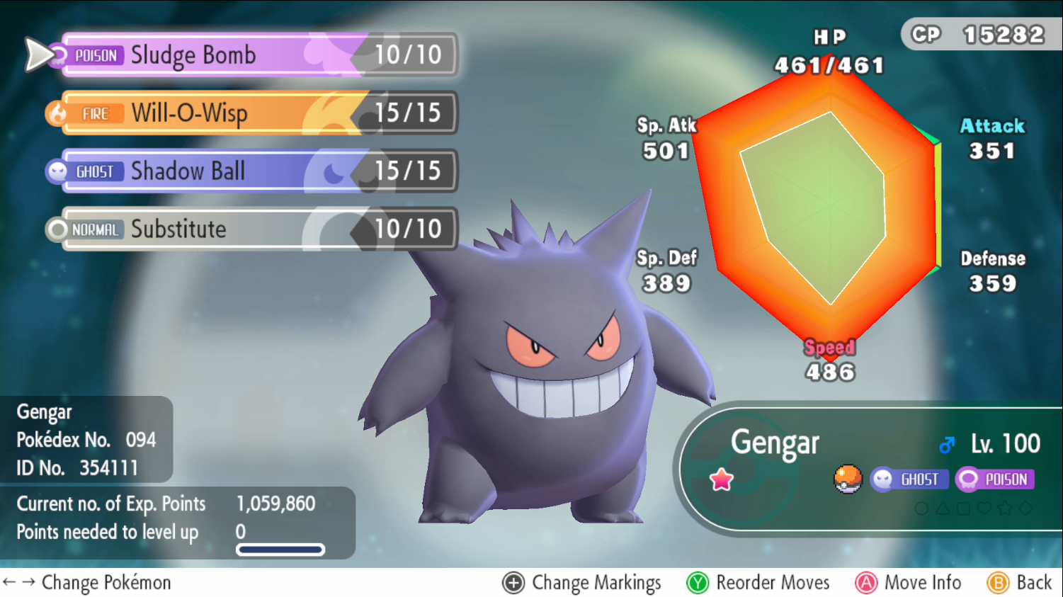 Pokemon Lets Go Shiny 6 Iv Alakazam Gengar Dragonite