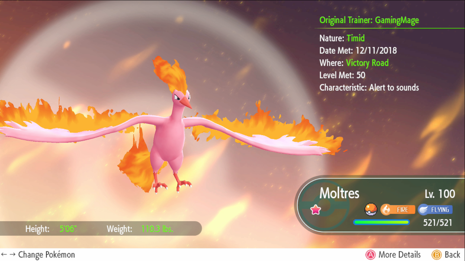 Pokemon Let S Go Shiny Articuno Moltres Zapdos Shiny Mew 6 Iv Legendary Eur 10 34 Picclick Fr
