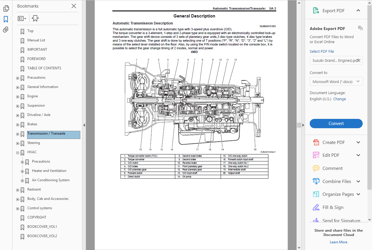 *WORKSHOP MANUAL SERVICE & REPAIR GUIDE for SUZUKI GRAN VITARA 2005-2017  +WIRING 5 5 sur 6 ...