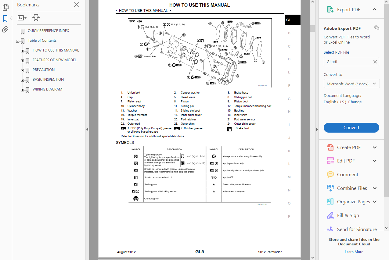 2008 Nissan Pathfinder Repair Manual Free Download