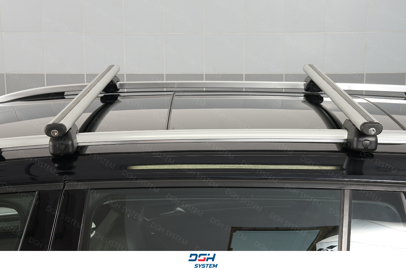 Opel Zafira B MPV 05-11 AMOS Barres de Toit longitudinales fermées