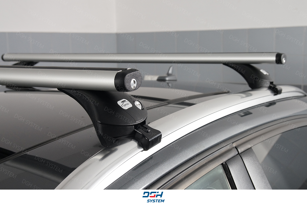 Opel Zafira B MPV 05-11 AMOS Barres de Toit longitudinales fermées