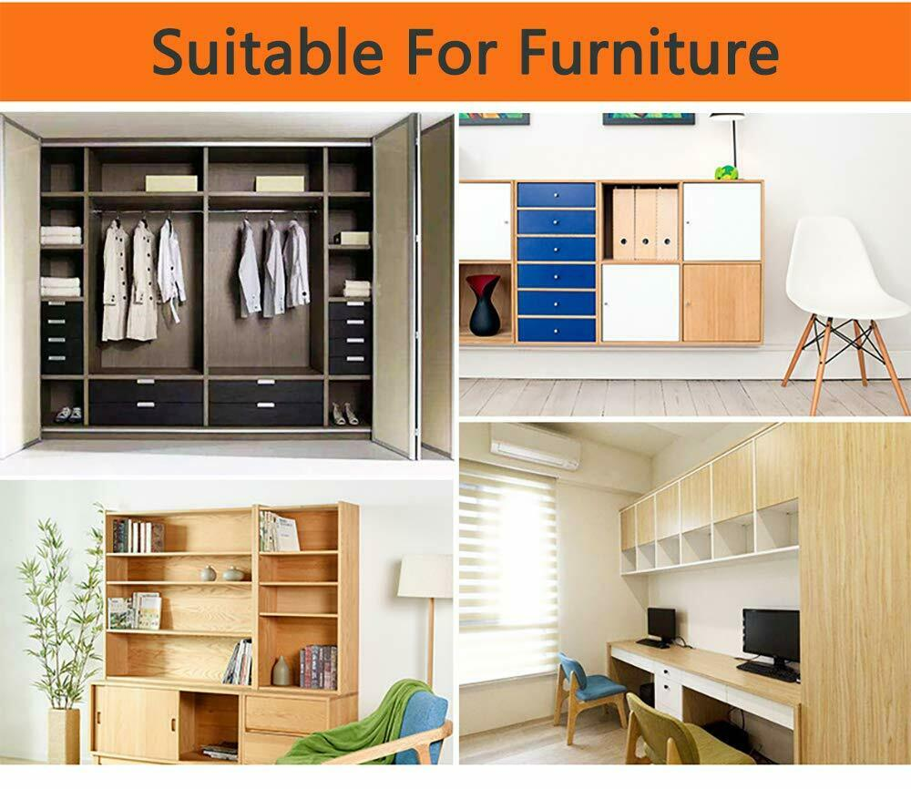 10pcs Soft Close Full Overlay Cupboard Cabinet Hydraulic