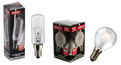 X2 pour 25 W New World E14 300deg pour four et cuisinière résistant à la Chaleur Ampoules Haute Temp