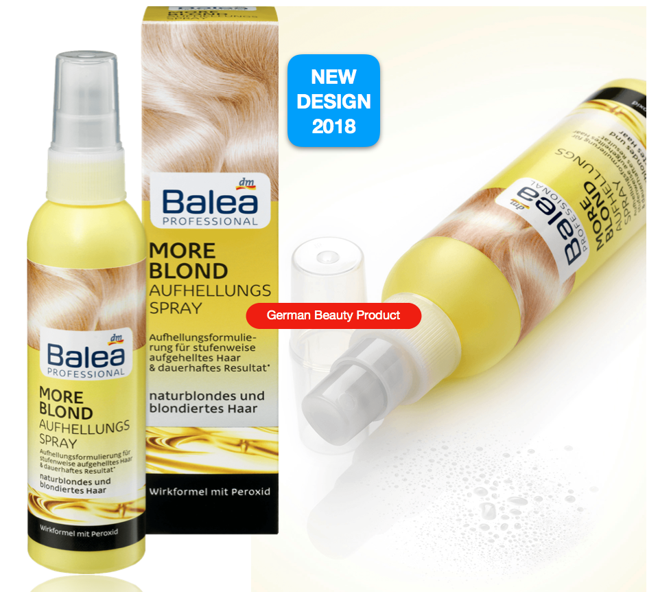 Balea Professional More Blonde Hair Brightening Spray More
