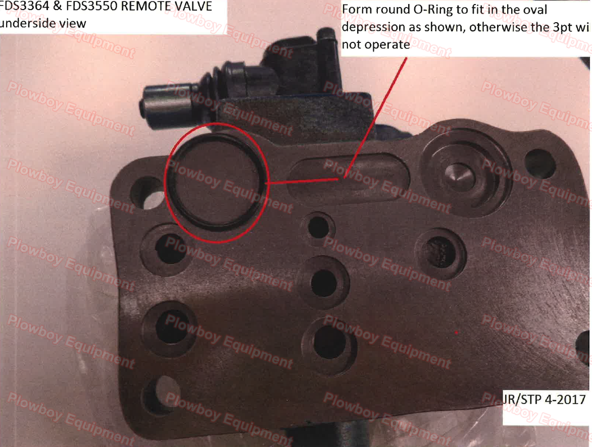 SINGLE SPOOL DOUBLE Acting Hydraulic Remote Valve Kit Ford New Holland