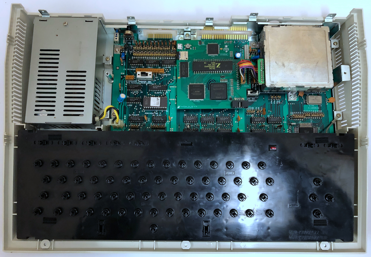 Sharp Mz 721 Including A Tranzputer Fpga Sd Card 512kb 80col Vga Upgrade Eur 347 68 Picclick Fr