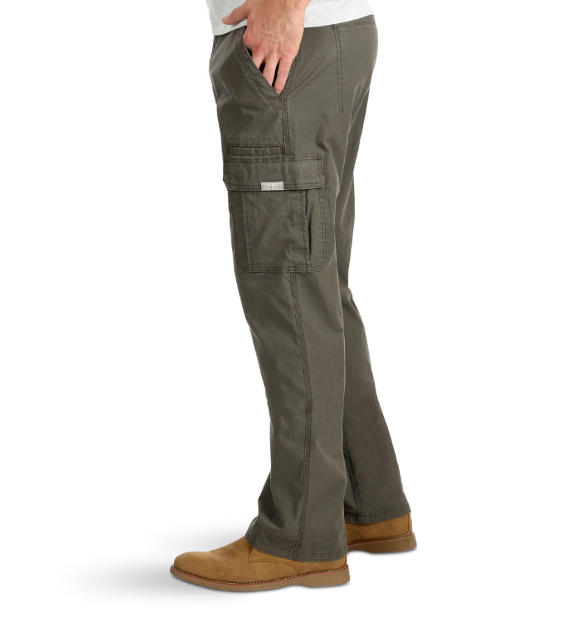 MENS WRANGLER RELAXED Fit Cargo Pant with Stretch - $31.99 | PicClick