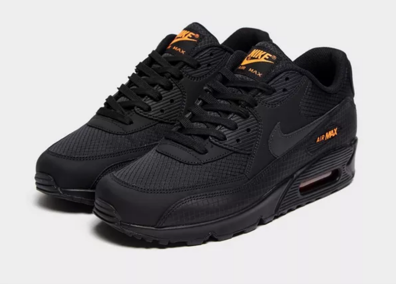 black orange air max