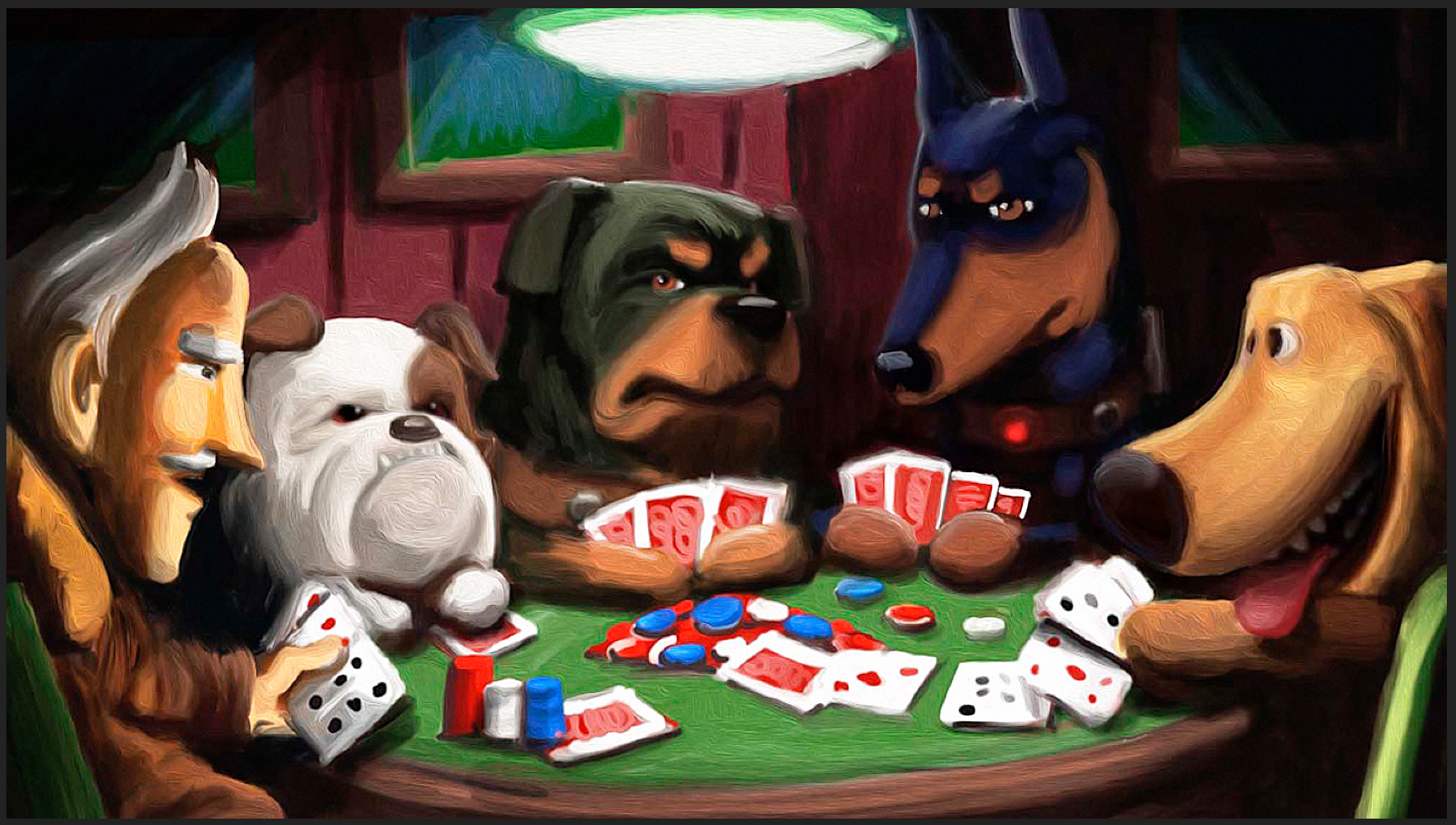 Disney Pixar Artland Hold Em Up Le100 Pin Up Dogs Playing Poker Dug Alpha Beta 129 99 Picclick
