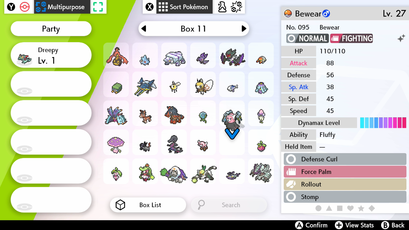 6iv Ultra Shiny Bewear Pokemon Sword And Shield Square Shiny Toys Hobbies Games