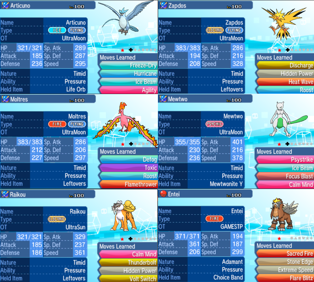 Shiny Legendary Bundle Pokemon Home Premium Ultra Moon Ultra Sun Legit 6 99 Picclick