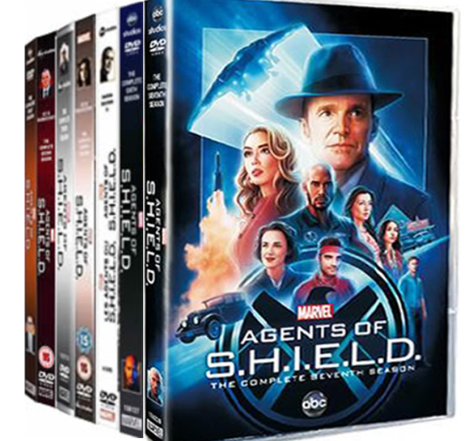 Marvel Agents Of Shield S H I E L D Complete Series Seasons 1 7 Dvd 32 Disc 57 90 Picclick
