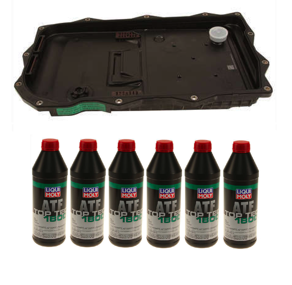 Oil Pan+Filter+Gasket+Bolts 6L ATF for BMW Auto Transmission Service Kit ZF