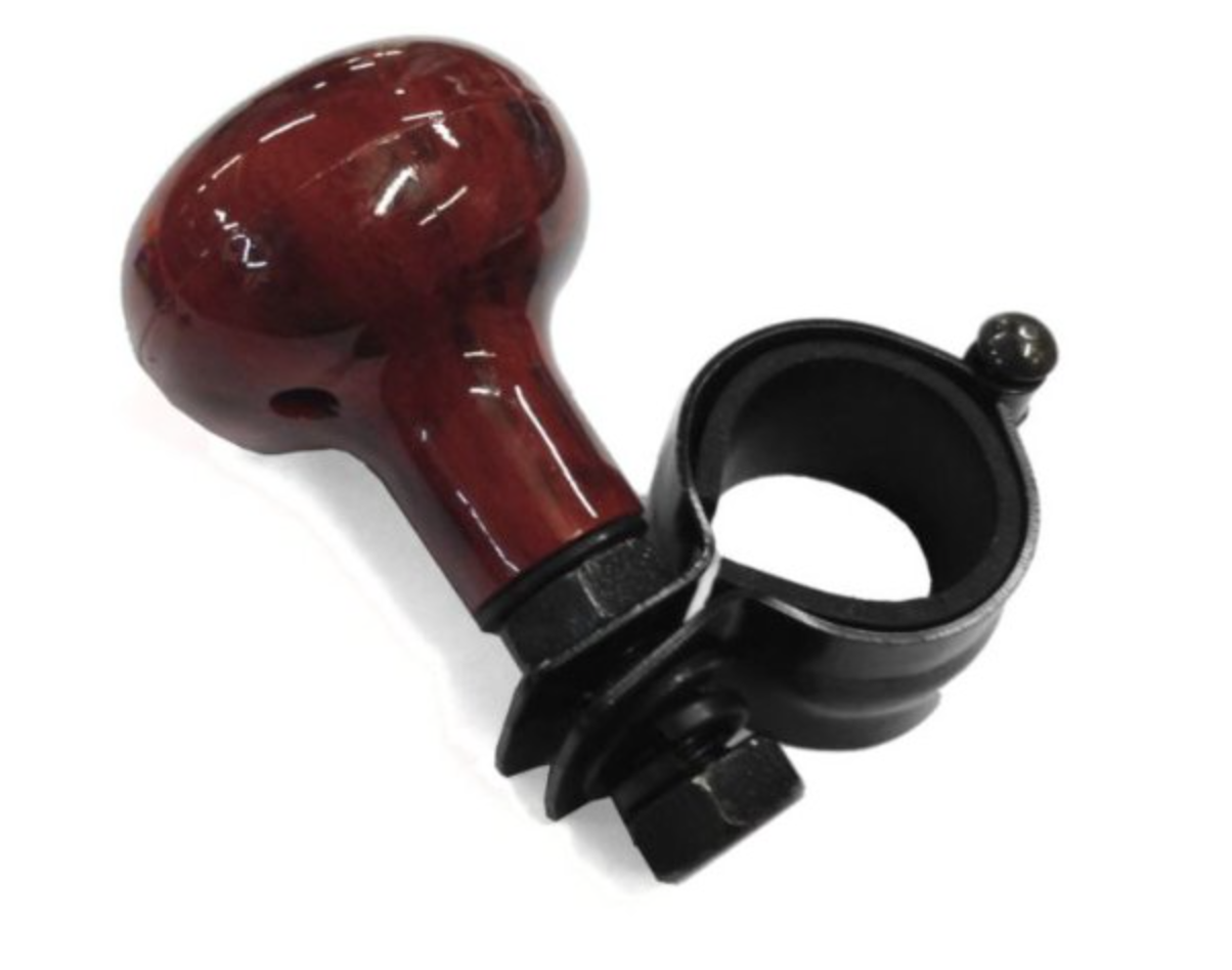 WOOD EFFECT STEERING WHEEL Knob Handle Car Van Truck HGV Taxi Disabled Camper £7.99 PicClick UK