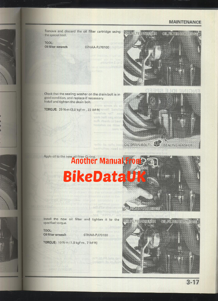 Honda Cb 1100 Sf Service Manual