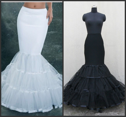 mermaid tulle slip