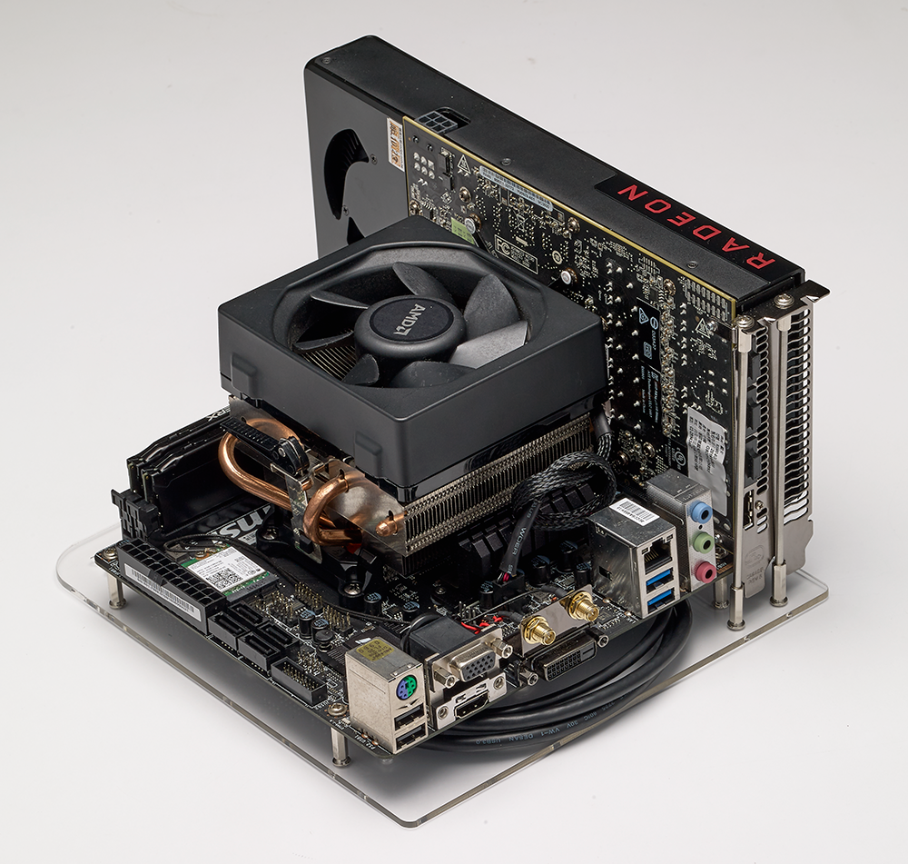 Geeek Mini Itx Acrylic Test Bench Tb03u3 16 99 Picclick