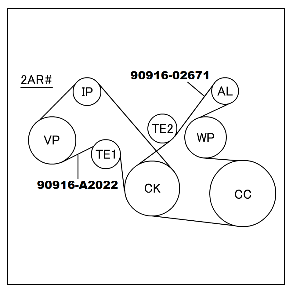 2011 Toyota Camry Belt Diagram - www.inf-inet.com