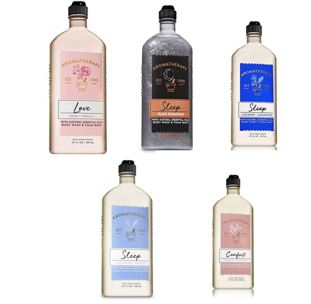 Bath And Body Works Aromatherapy Body Wash Shower Gel 10 Fl Oz U Choose