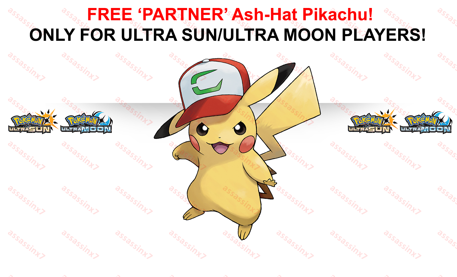All Ash Hat Pikachus Eng Event Perfect Iv Pokemon Ultra Sun