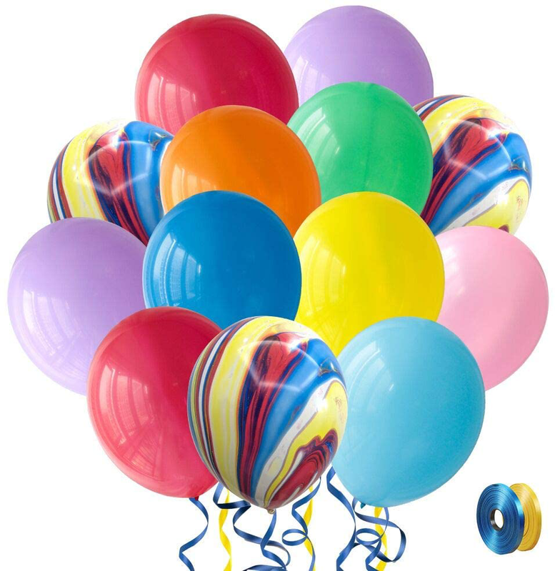 Balloons 30 Couleurs En 4 Tailles Latex Ballons Anniversaire Mariage Fete Decorations Home Garden