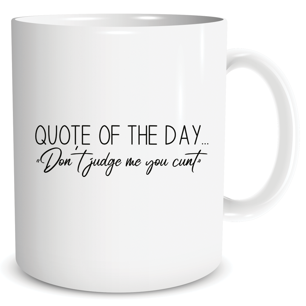 Drole Rude Tasses A Cafe Citation De The Day Ne Pas Judge Me You C Nt Nouveaute Eur 11 24 Picclick Fr
