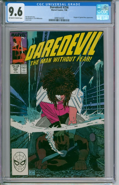 Daredevil #256 CGC 9.6 Kingpin & Typhoid Mary