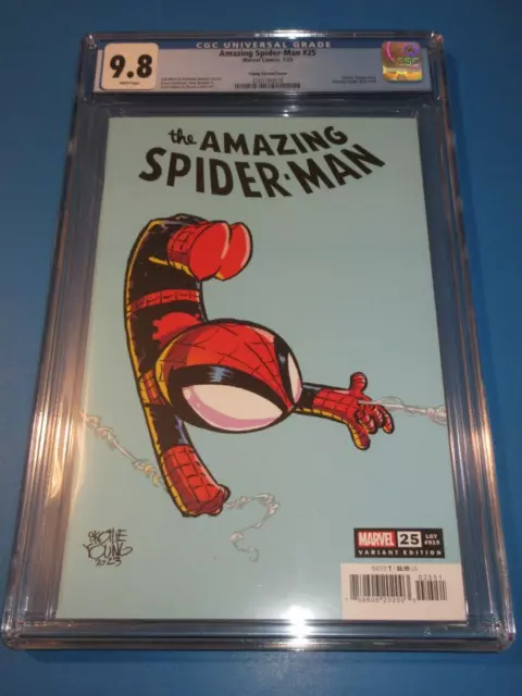 Amazing Spider-man #25 Skottie Young Variant CGC 9.8 NM/M Gorgeous Gem Wow