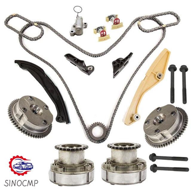 Cam Phaser VVT Timing Chain Kit for Ford Lincoln Taurus Transit Explorer F-150