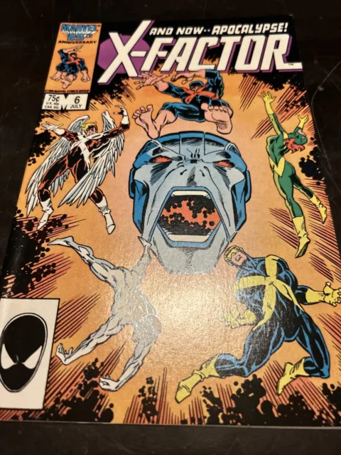 X-Factor #6 1986 1st App Apocalypse Marvel Comics