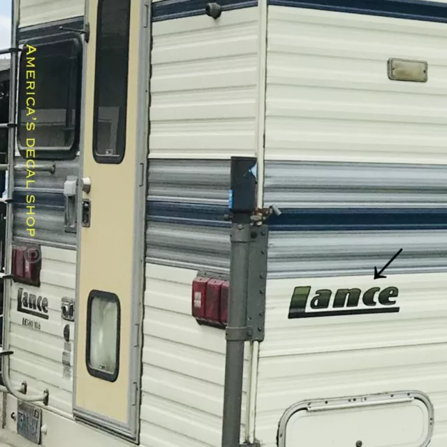 Camper Lance LC780 RV Trailer Decals (Set Of 3) OEM New Oracle Vintage