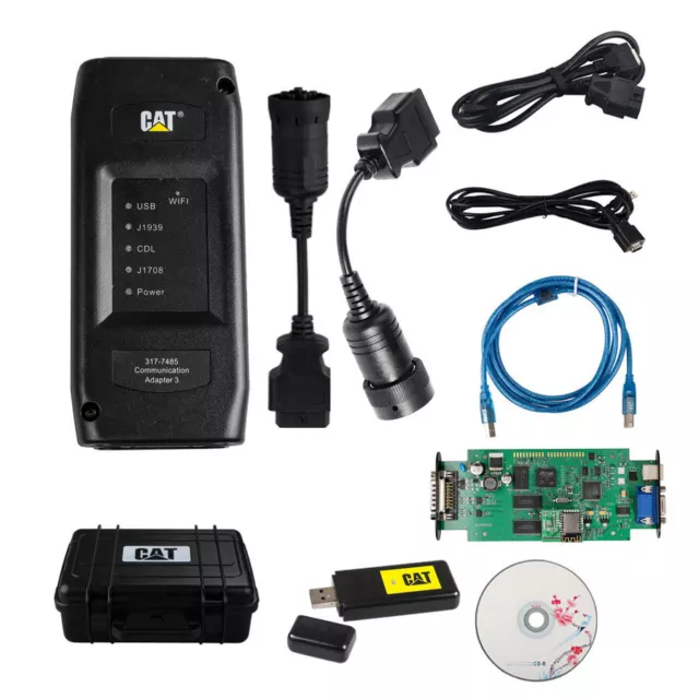 2019A WIFI Bluetooth CAT3 Caterpillar ET3 317-7485 Drahtloser Diagnoseadapter