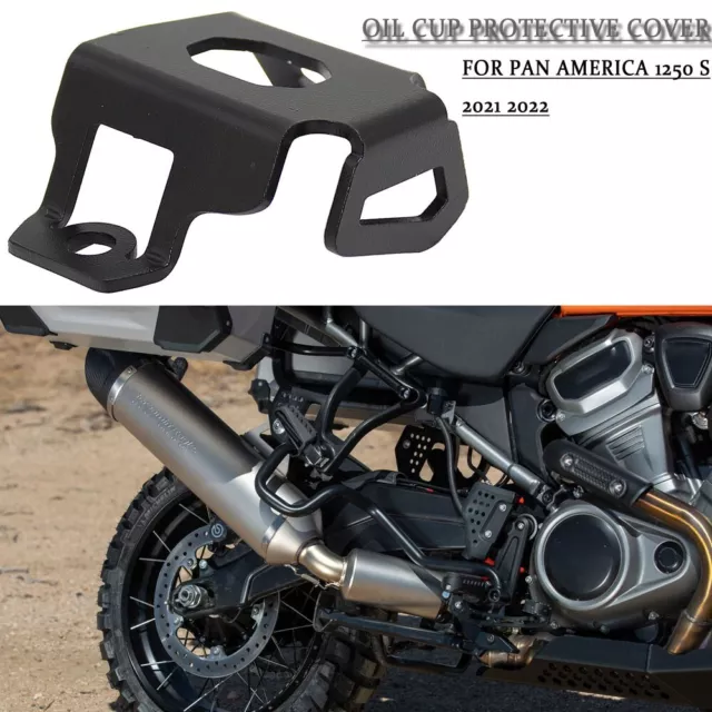 Aluminum Oil Cup Protective Cover For Harley PAN AMERICA1250 PA 1250S 2021-2023