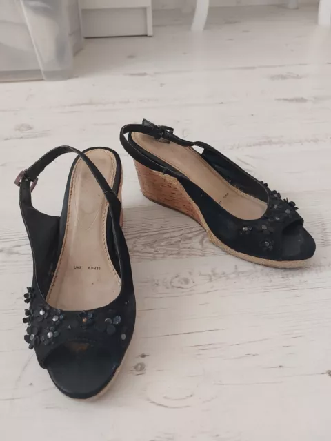 Debenhams ladies wedge sales sandals