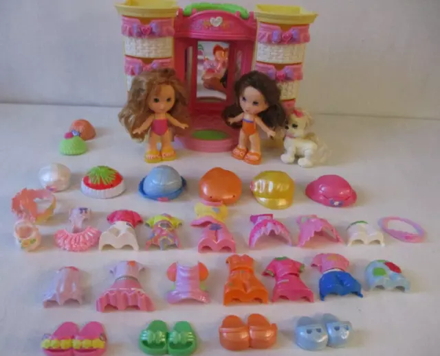 Fisher Price Snap & Style Wardrobe Dolls & Clothes Huge XMAS Toy Lot