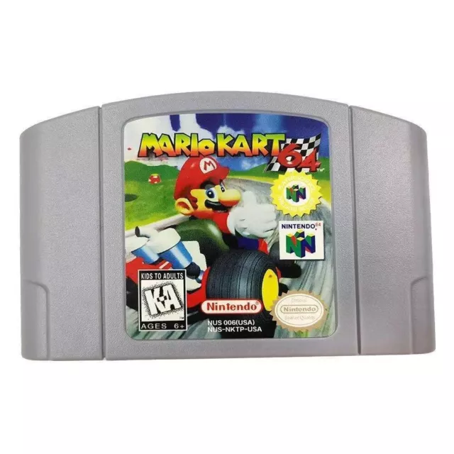 US Mario Kart 64 Version Game Cartridge Console Card For Nintendo N64 US Version