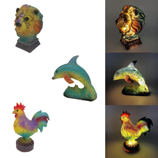 Lampe De Chevet Veilleuse Vintage Cro-Magnon - Préhistoire Burlesque