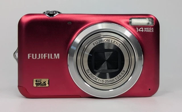 FUJIFILM FINEPIX JX280 Compact Digital Camera Red with