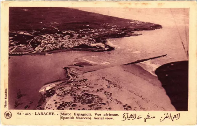 CPA AK MAROC LARACHE (Maroc Espagnol) - Vue aerienne (92770)