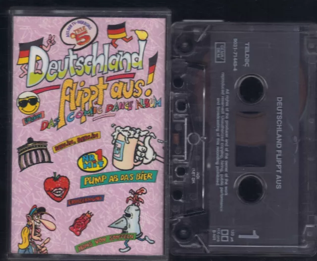 Deutschland Flippt Aus Das Comic Dance Album Pump Ab Das Bier MC Kassette, 054