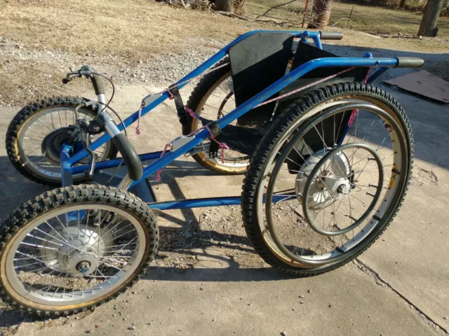 COBRA off-roadUp and over engineering racer wheelchair.  LOCAL PICKUP ONLY