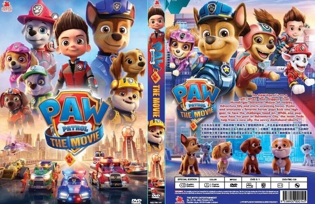 PAW Patrol the Movie ~ All Region ~ Brand New & Factory Seal ~ Anime DVD